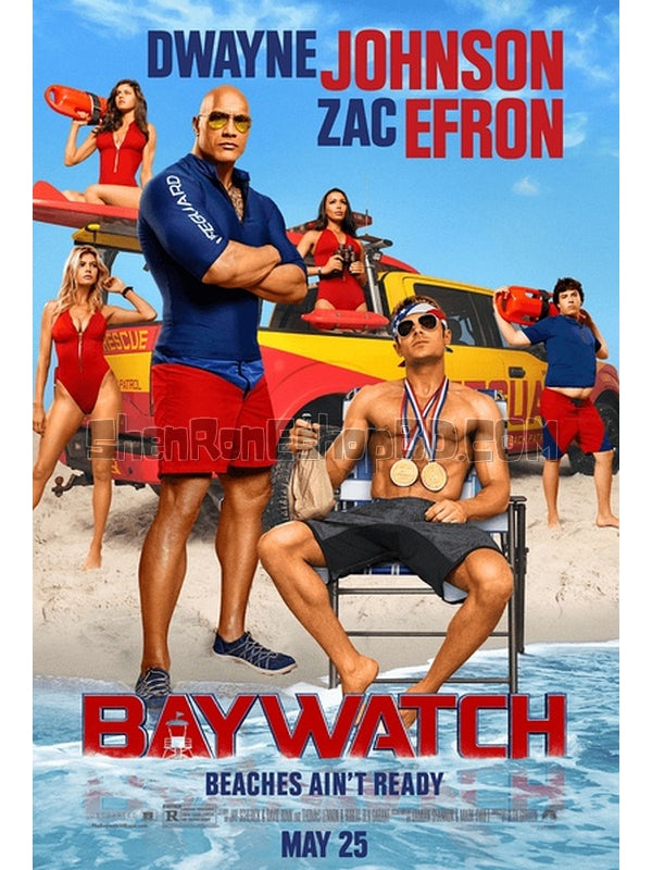 SRB07876 【海灘遊俠/ 海灘救護隊 沙灘拯救隊 Baywatch】電影 BD25G 不附粵配 附繁中字幕 01碟