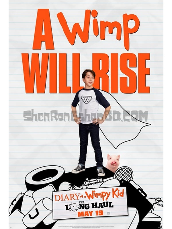 SRB07953 【新小屁孩日記 Diary Of A Wimpy Kid：The Long Haul】電影 BD50G 不附粵配 附繁中字幕 01碟