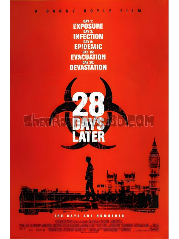 SRB08015 【驚變28天/ 28天毀滅倒數 28天后 28 Days Later...】電影 BD25G 不附粵配 附繁中字幕 01碟