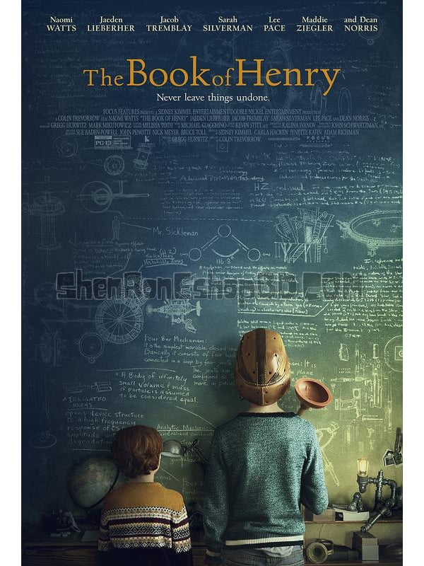 SRB08064 【亨利之書 The Book Of Henry】電影 BD25G 不附粵配 附繁中字幕 01碟