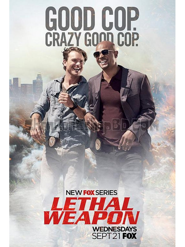 SRB08073 【致命武器/ 轟天炮 第一季 Lethal Weapon Season 1】劇集 BD25G 不附粵配 附繁中字幕 03碟